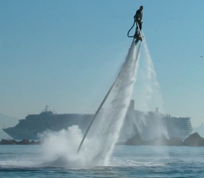 Hire Flyboard Rider Italy - Water Jet Pack Experience