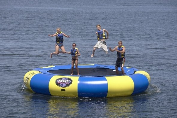 water trampoline